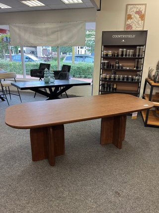 Eetkamertafel Salerno 220cm, Eiken gefineerd
